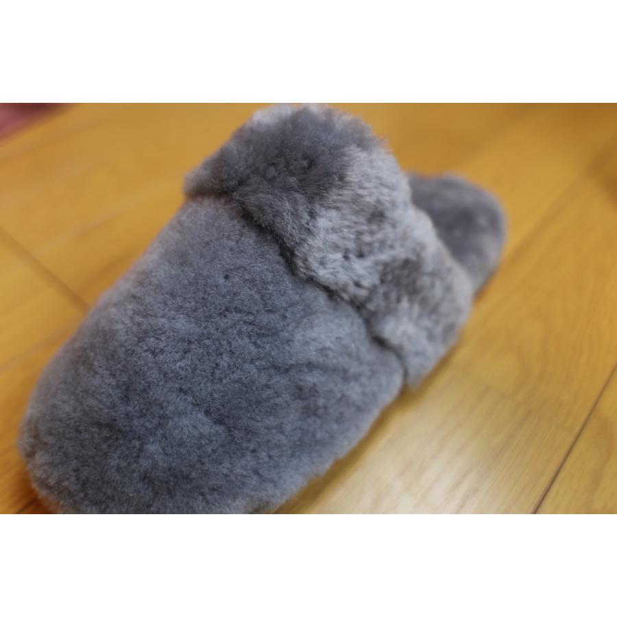 ルームシューズ ムートン スリッパ 暖かい 天然羊毛 ムートンスリッパ