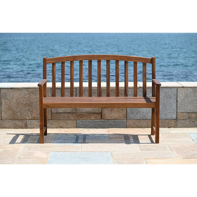 不二貿易（Fuji Boeki） アカシア 木製ベンチ 単品 82064 ガーデニング