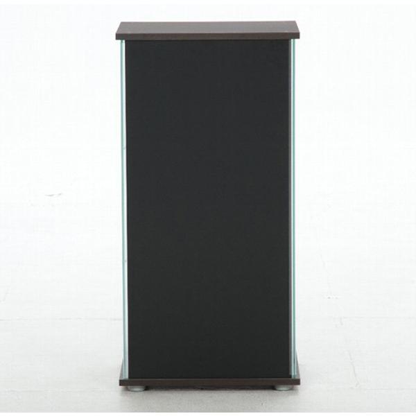 不二貿易（Fuji Boeki） ガラスコレクションケース3段 背面ミラー付き