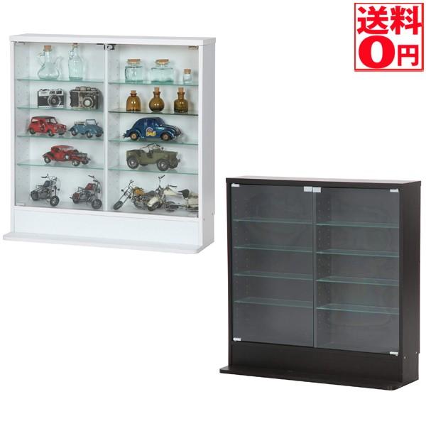 不二貿易（Fuji Boeki） ガラスコレクションケース ロータイプ 浅型