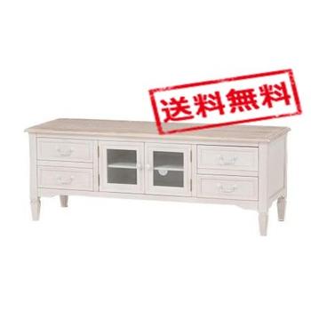 HAGiHARA BROCANTE ブロカント テレビボード 幅120cm MTV-7323WH