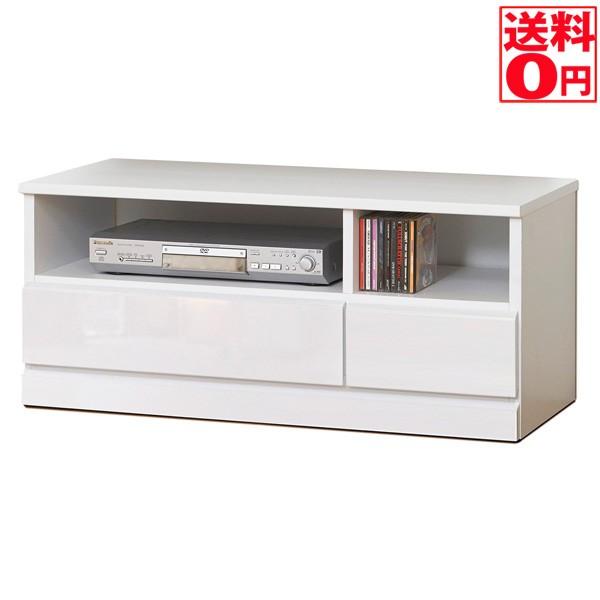 テレビ台 ホワイト シャイン 鏡面 32型　23700