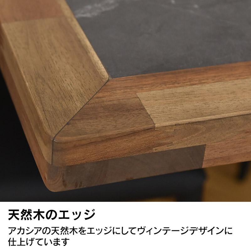 TF-150 ダイニングテーブル 幅150cm 4人掛け スチール脚 テーブル単品_4