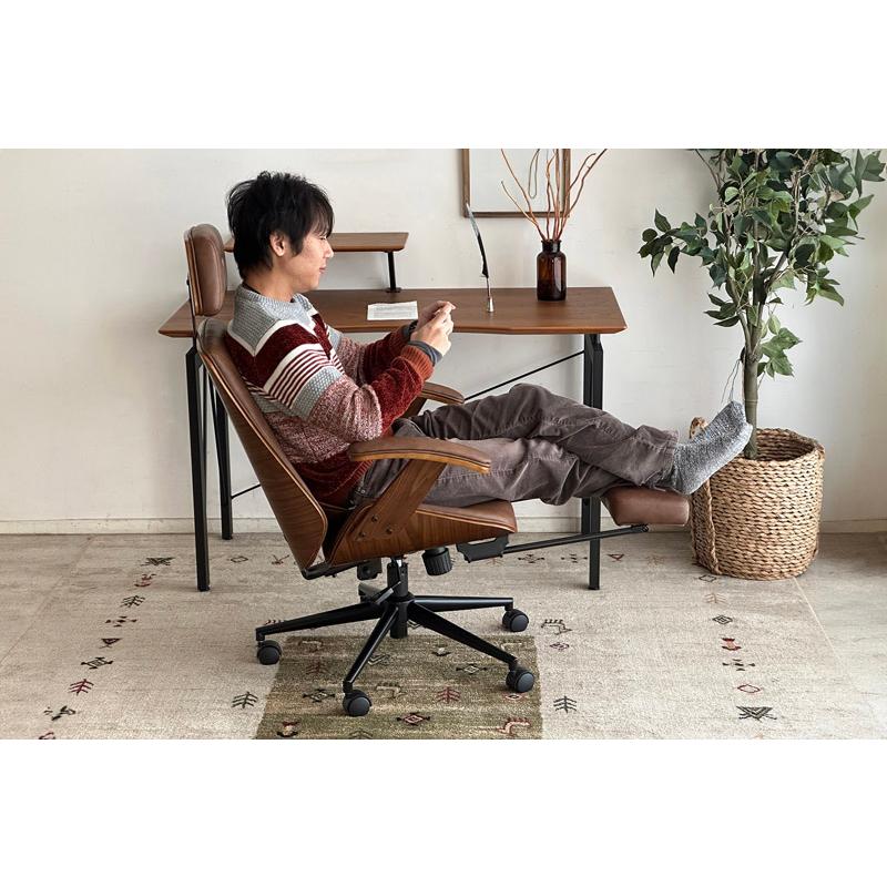 東馬（Tohma） SeAGA-06 木製チェア 高機能ゲーミングチェア BR