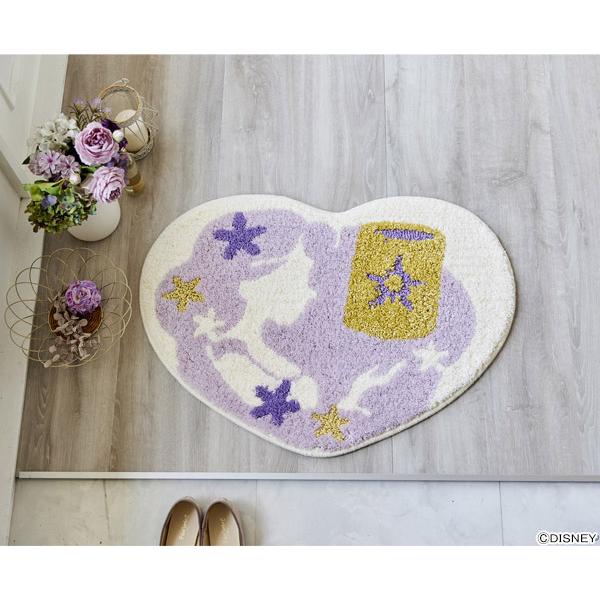 Disney（ディズニー） プリンセスマット ハートマット-ラプンツェル