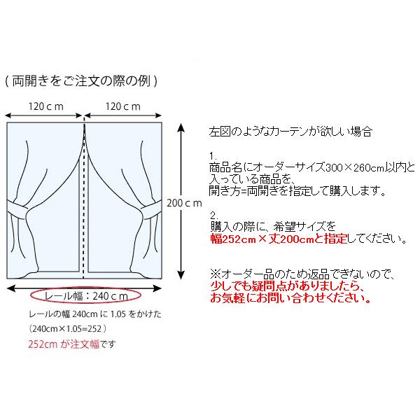 ㊱幅約240㌢×丈約102㌢　片開き　スミノエ　ドレープレースセット スミノエ ドレープカーテン Carre/カレ(オーダーサイズ 幅200cm×丈