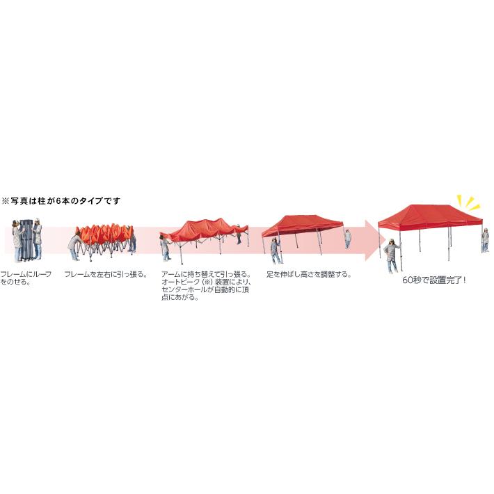 さくらコーポレーション 名入れテント かんたんてんと KA/3WA（2.4m