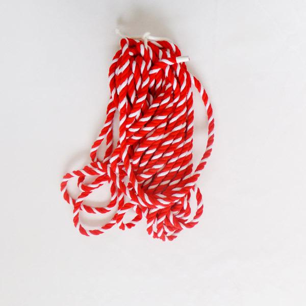 紅白幕 1.8m×12.6m (180cm×1260cm) 7間 ポリエステル100