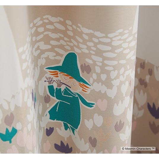 MOOMIN MOOMINカーテン ソフトメロディー(幅100cm×丈135cm)遮光2