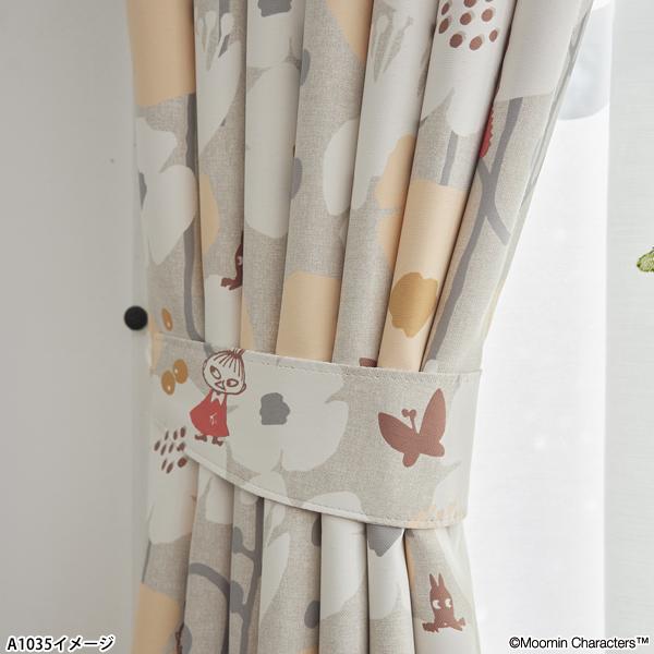 MOOMIN MOOMINカーテン タイニーフラワー(幅100cm×丈178cm)遮光 MOOMIN MOOMINカーテン タイニーフラワー(幅100cm×丈178cm)遮光