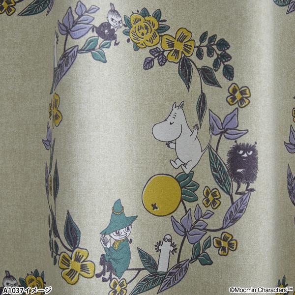 MOOMINカーテン フルーツガーデン(オーダーサイズ 幅100cm×丈260cm以内)遮光 ウォッシャブル 形状記憶 ドレープ ムーミン リトルミイ 北欧 フィンランド | MOOMIN | 09