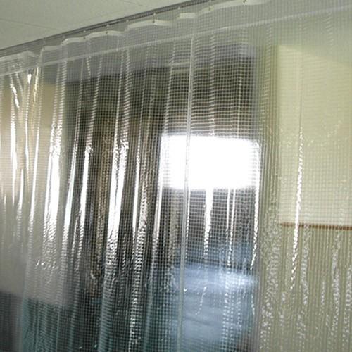 透明糸入り ビニールカーテン MT-1030-8 オーダーサイズ (幅約195cm