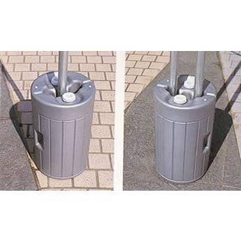 テント ウェイト 20kg 8組セット 水重り ニューベストウェイト パイプ