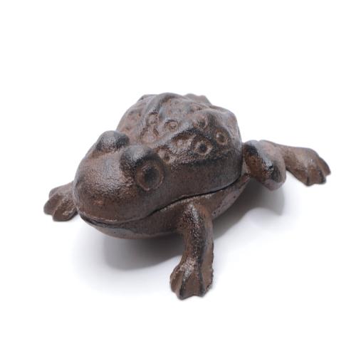 カエル 小物入れ 置物 オブジェ 鉄製 アイアン 蛙 収納 アクセサリーケース 蛙雑貨 アジアン エスニック Dc91c 雑貨屋リエット 通販 Yahoo ショッピング