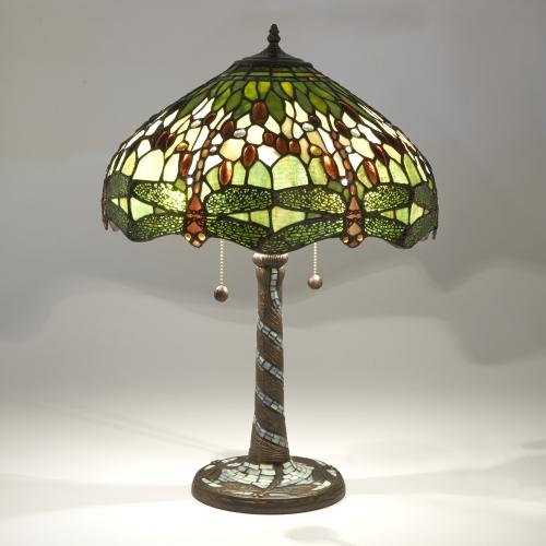 ステンドグラスランプ トンボ テーブルランプ ティファニー 卓上 照明