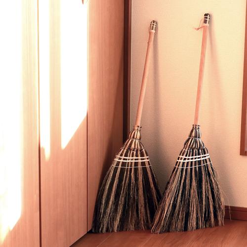 ほうき 室内 おしゃれ カラー 壁掛け収納 柔らかい毛足 箒 かわいい ナチュラル エコ 室内ほうき Pl Bm1171 雑貨屋リエット 通販 Yahoo ショッピング