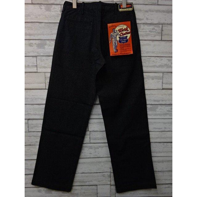 クッシュマン CUSHMAN BLACK CHAMBRAY 41 TROUSERS 22686 クッシュマン CUSHMAN BLACK CHAMBRAY 41 TROUSERS 22686