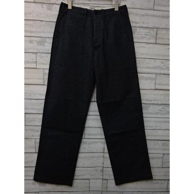 クッシュマン CUSHMAN BLACK CHAMBRAY 41 TROUSERS 22686 クッシュマン CUSHMAN BLACK CHAMBRAY 41 TROUSERS 22686