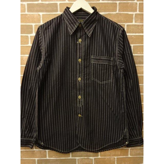CUSHMAN クッシュマン ウォバッシュ ストライプ ワーク シャツ 25554 