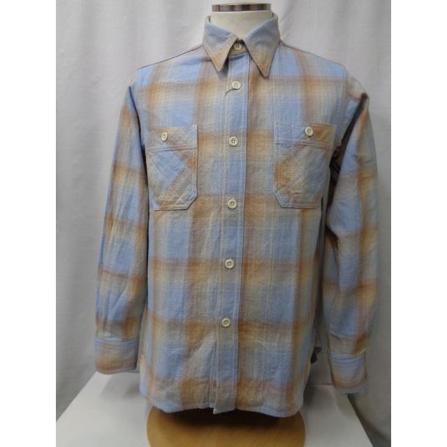 CUSHMAN（クッシュマン） 長袖シャツ SLUB CHECK WORK SHIRT 25611