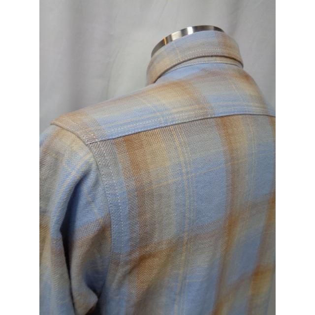 CUSHMAN（クッシュマン） 長袖シャツ SLUB CHECK WORK SHIRT 25611