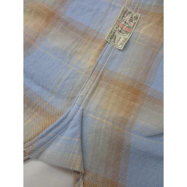 CUSHMAN（クッシュマン） 長袖シャツ SLUB CHECK WORK SHIRT 25611
