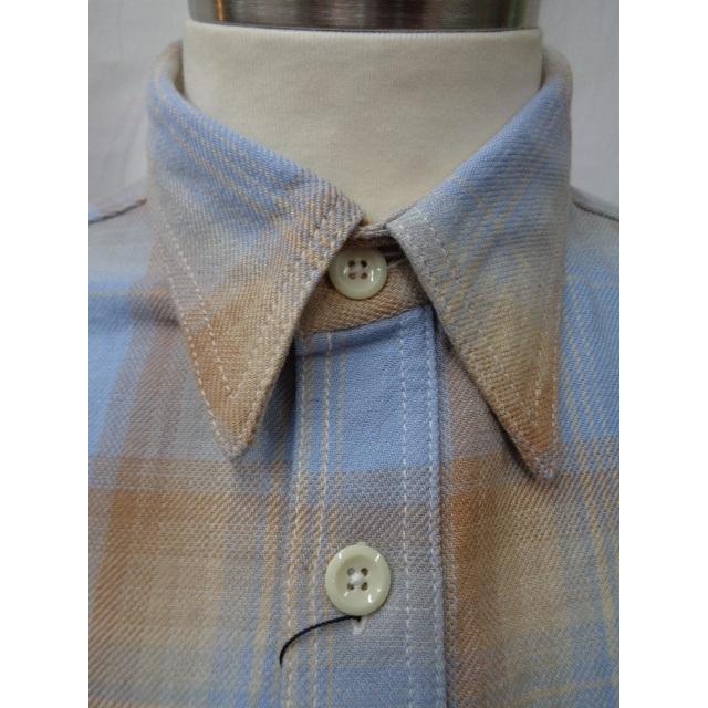 CUSHMAN（クッシュマン） 長袖シャツ SLUB CHECK WORK SHIRT 25611