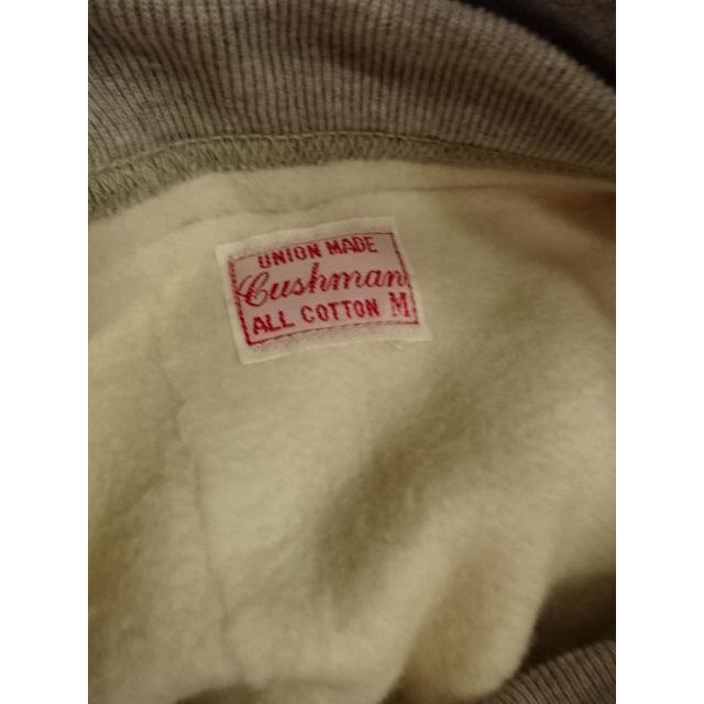 CUSHMAN（クッシュマン） CUSHMAN 26349 SWEAT PARKA -TWO TONE