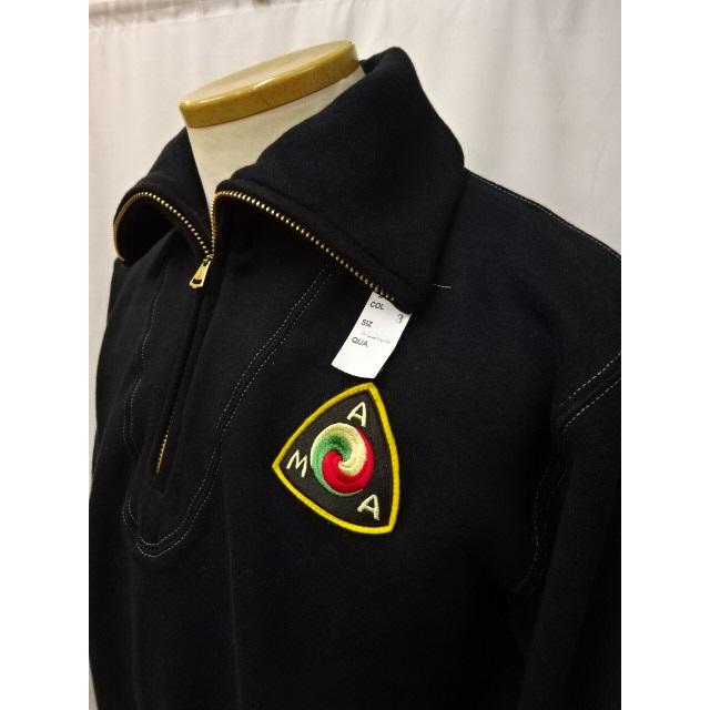 CUSHMAN（クッシュマン） 26356 HALF ZIP TURTLE NECK SWEAT(Kyestone