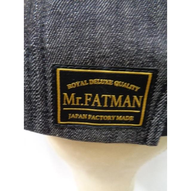 Mr.FATMAN F EMB BB CAP インディゴ Mr.FATMAN