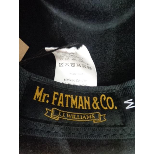 Mr.FATMAN ーJ.J.WILLIAMSー ギャンブラーハット GAMBLER WOOL 6253002
