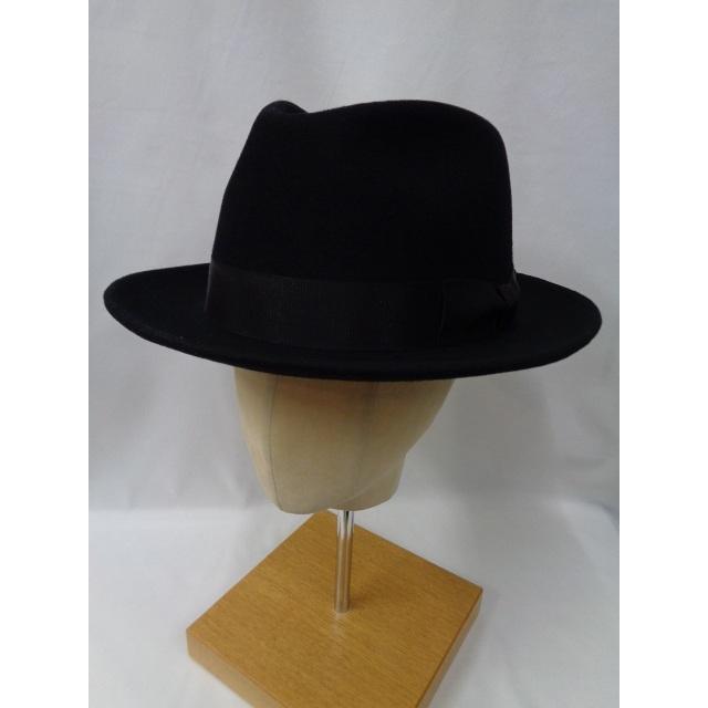 Mr.FATMAN ーJ.J.WILLIAMSー ショートブリム ハット LEADBOY WOOL