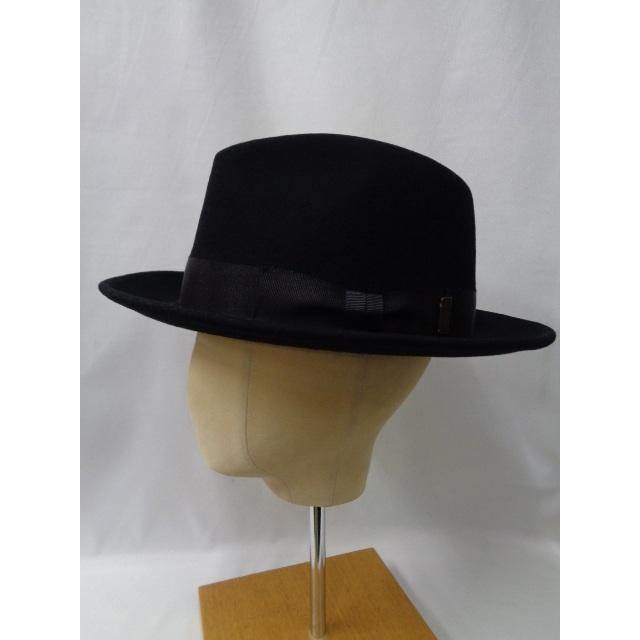 Mr.FATMAN ーJ.J.WILLIAMSー ショートブリム ハット LEADBOY WOOL