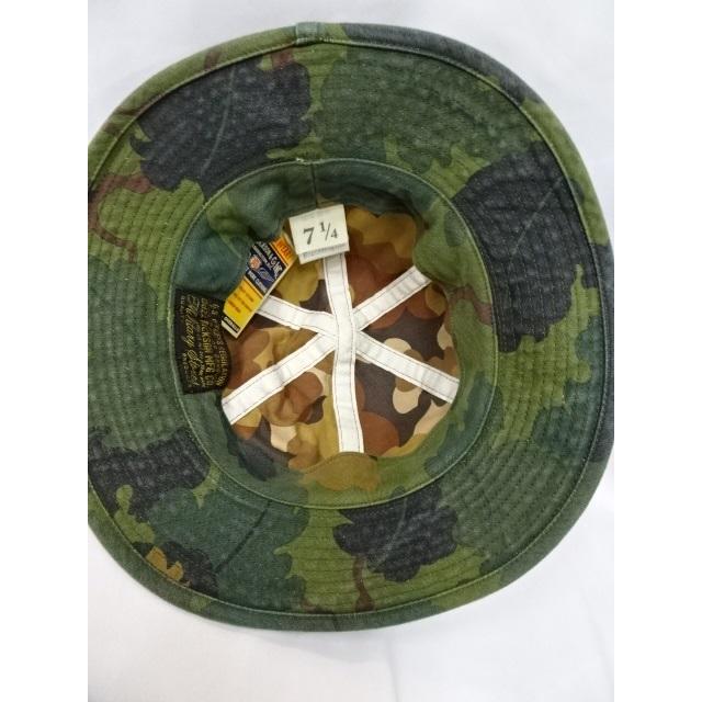 バズリクソンズ BUZZ RICKSON'S MITCHEL PATTERN CAMOUFLAGE HAT CIVILIAN MODE BR02790-198 カモフラージュ ミッチェルパターン｜the-whites-wolf｜11