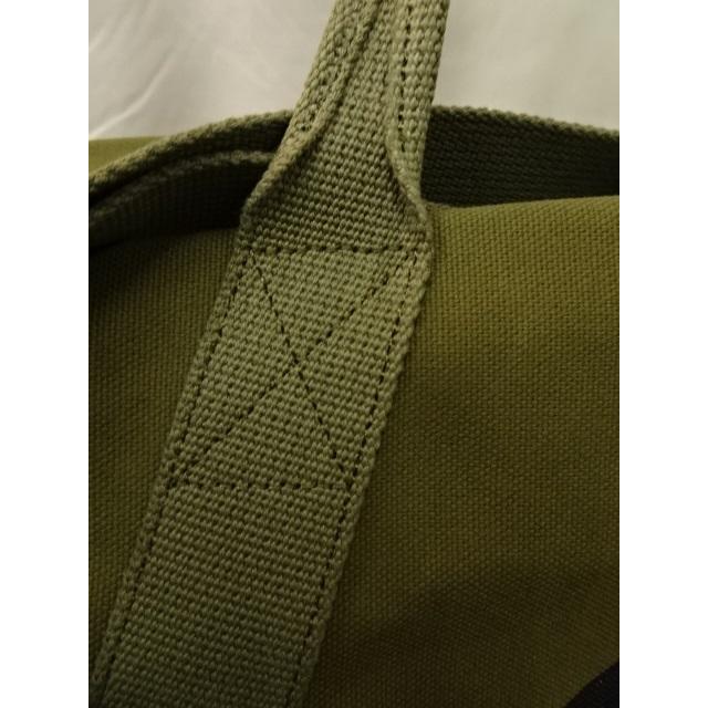 バズリクソンズ BUZZ RICKSON'S TYPE MF-1 KIT BAG BR02816-149 OLIVE キット バッグ キャンバス 大容量 強度 パイピング ショルダーストラップ_4
