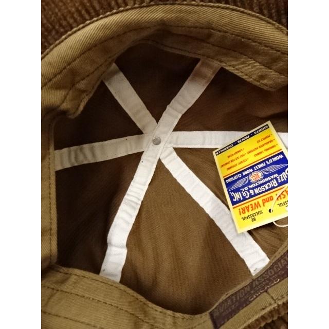 BUZZ RICKSON'S バズリクソンズ AVIATION ASSOCIATES CORDUROY CAP
