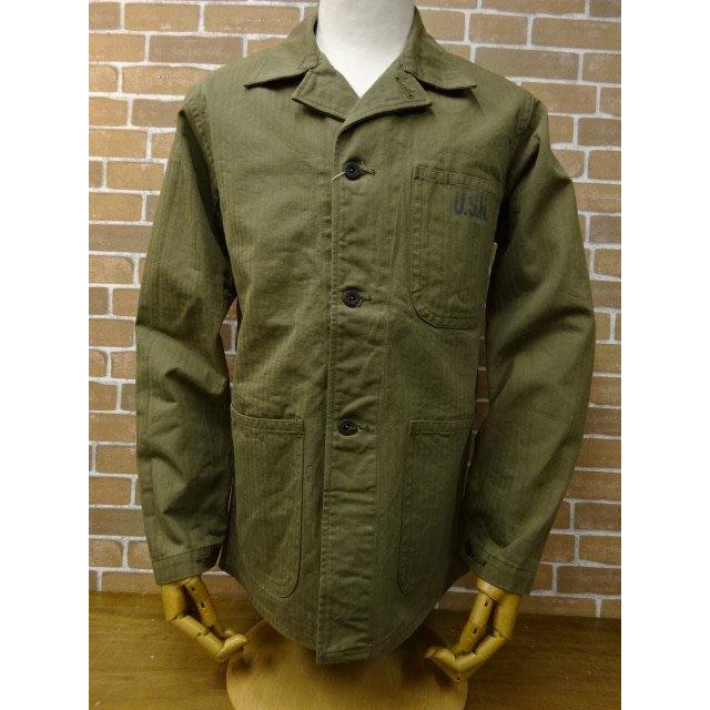 バズリクソンズ BUZZ RICKSON'S　U.S. NAVY Nー3 UTILITY JACKET SEA BEES STENCIL　　BR15084-149　OLIVE　USネービー シービーズ｜the-whites-wolf｜10