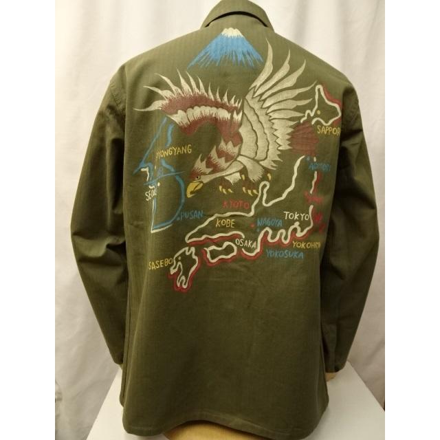 BUZZ RICKSON'S バズリクソンズ U.S. NAVY N-3 JACKET JAPAN MAP HAND