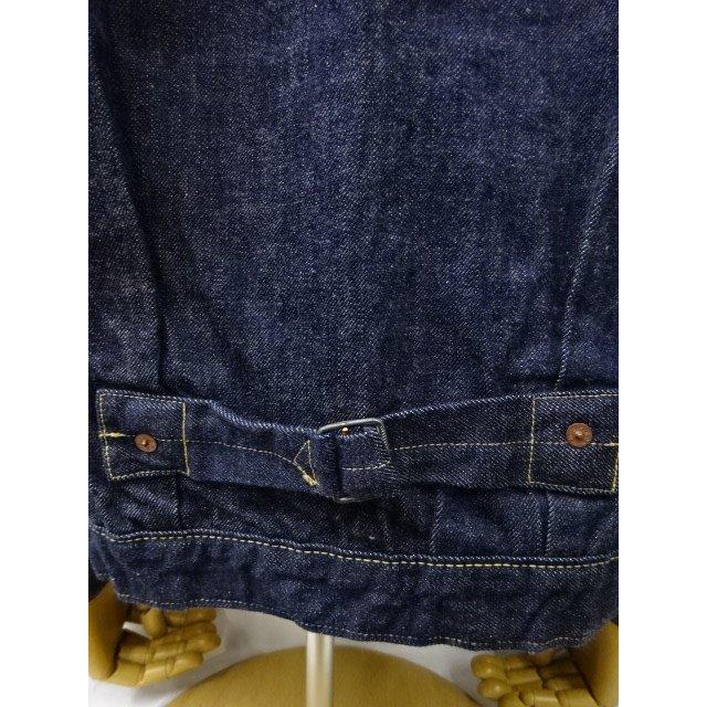 バズリクソンズ　大戦モデル　デニムジャケット　BR16041-421A)　ワンウォッシュ　検索：BUZZ RICKSON’S　WWII　DENIM　BLOUSE　物資統制の画像