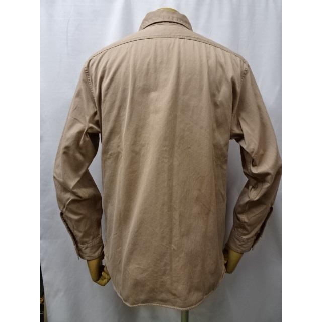 BUZZ RICKSON'S バズリクソンズ HERRINGBONE WORK SHIRT (LONG SLEEVE