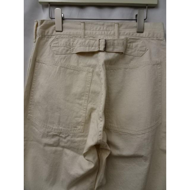 バズリクソンズ BUZZ RICKSON'S　　AVIATION ASSOCIATES TROUSRES, WORKING, WHITE TWILL BR42451-01) OFF WHITE 民間モデル　ホワイト｜the-whites-wolf｜10