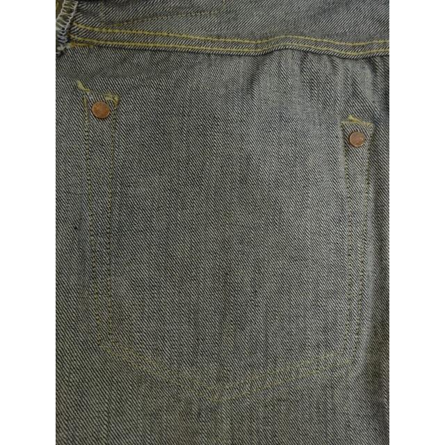 バズリクソンズ　大戦モデル（デニムパンツ）　BR43041-421A)　ワンウォッシュ　検索：BUZZ RICKSON’S　WORLD WAR II　WAIST OVERALLSの画像