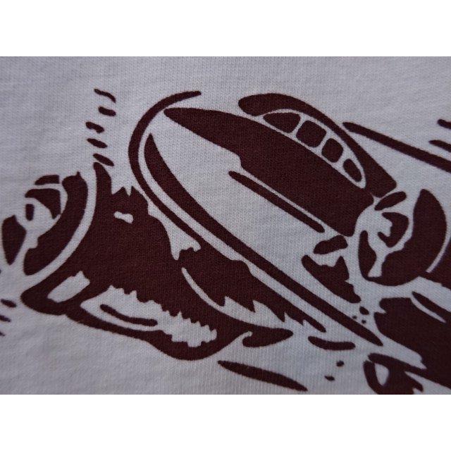 バズリクソンズ BUZZ RICKSON'S   S/S Ｔシャツ GREAT FALLS ARMY AIR BASE BR78176-101　ホワイト｜the-whites-wolf｜03