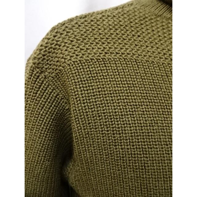 BUZZ RICKSON'S バズリクソンズ RICKSON’S SWEATER, WOOL, TURTLE NECK, O.D. 