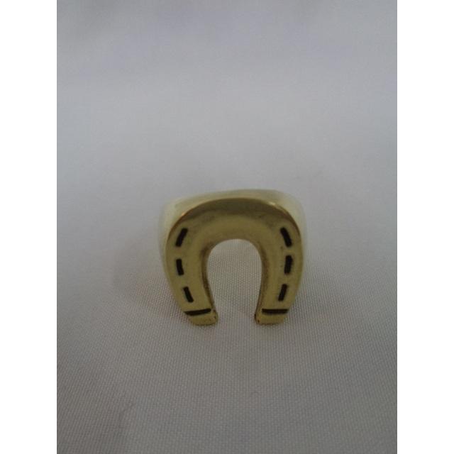 Dry Bones（ドライボーンズ） Dry Bones Brass Horse Shoe Ring DAS
