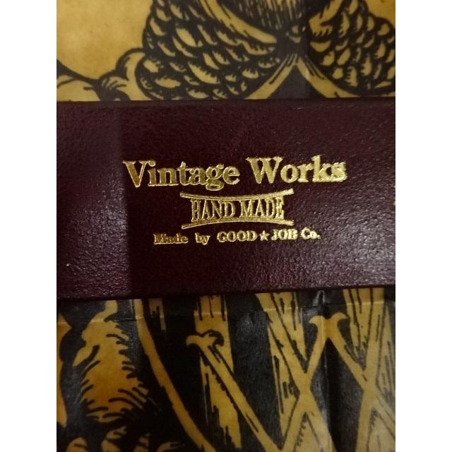ヴィンテージワークス Vintage Works Leather Belt 7Hole DH5536 PAPAYA(BURGUNDY) レザーベルト｜the-whites-wolf｜08