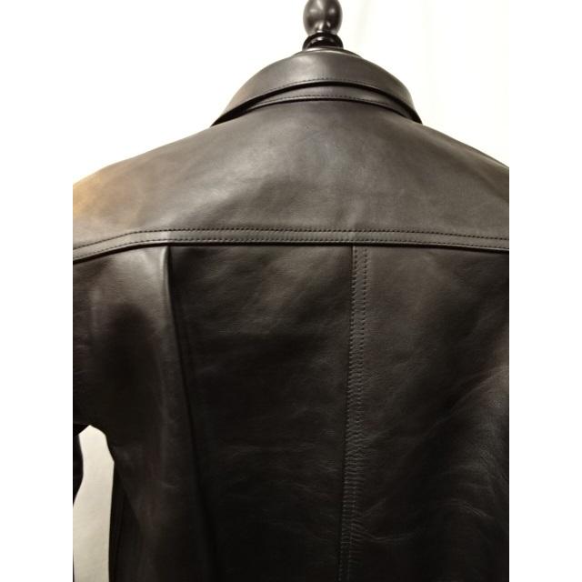 ジェラード JELADO STANDARD COLLECTION "44 Laether Jacket" JP94409 BLACK　（Mサイズのみ）検索： レザージャケット 大戦モデル ホースハイド Tバックの画像