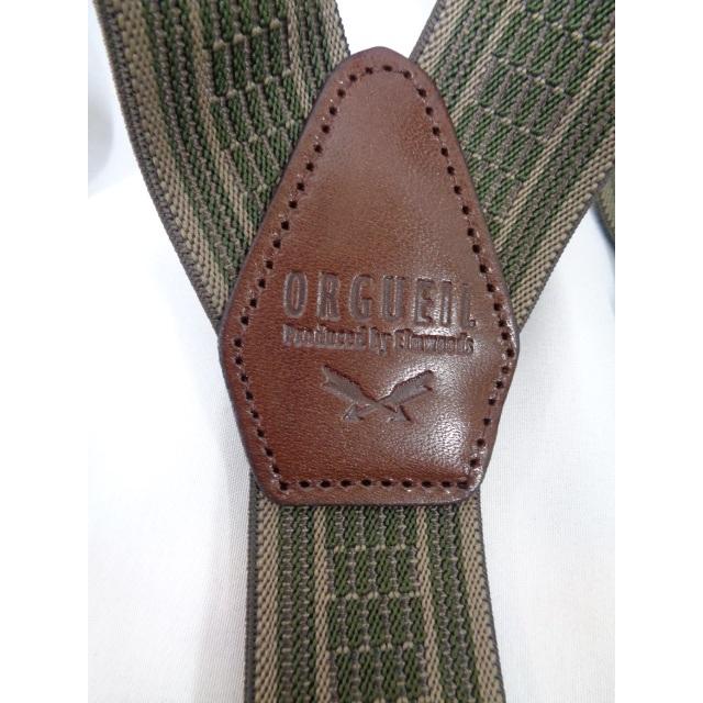 ORGUEIL（オルゲイユ） サスペンダー 「Military Suspender」 OR-7368