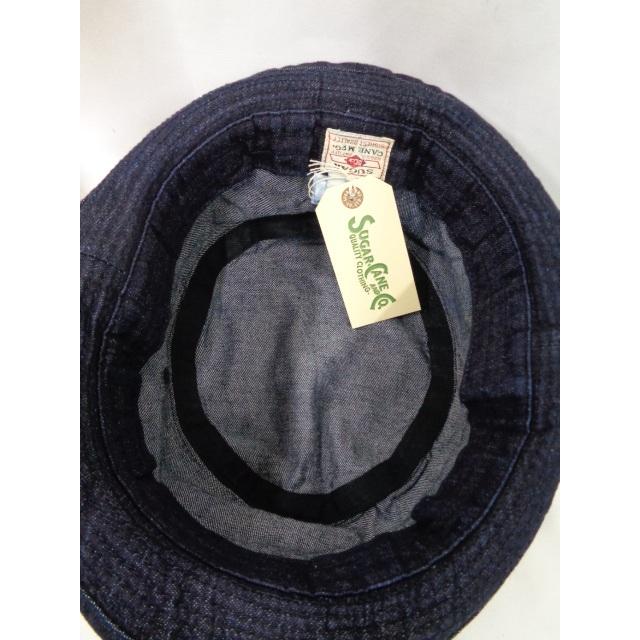 SUGAR CANE シュガーケーン 10オンス デニム ポークパイハット SC02466