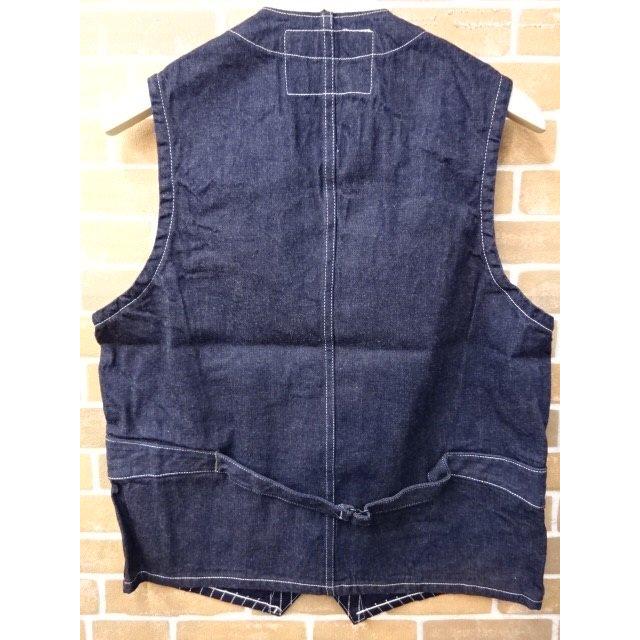 SUGAR CANE シュガーケーン ウォバッシュストライプ ワークベスト